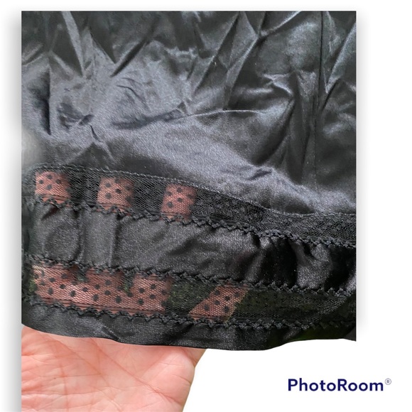 Slip Skirt Black Size Large Kayser - Picture 4 of 6